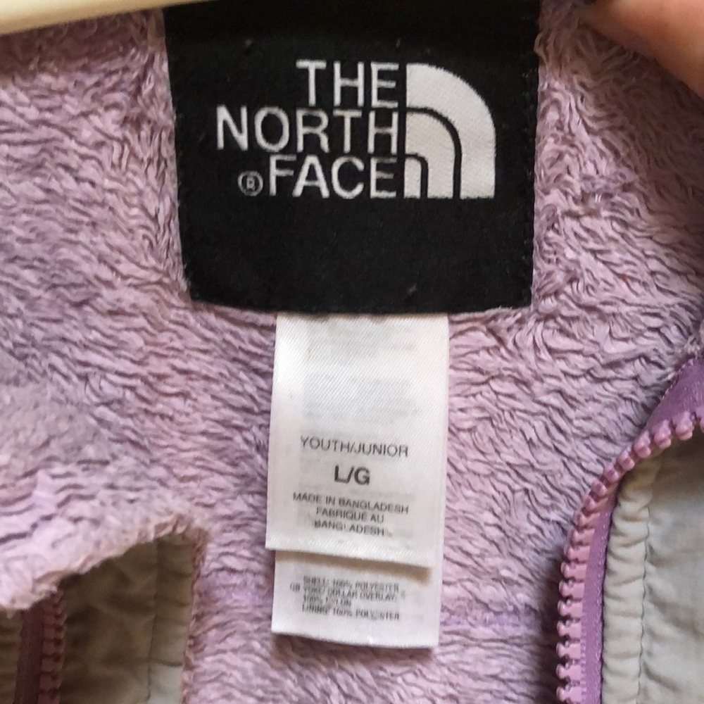 Lilac youth north face jacket - Picture 4 of 4